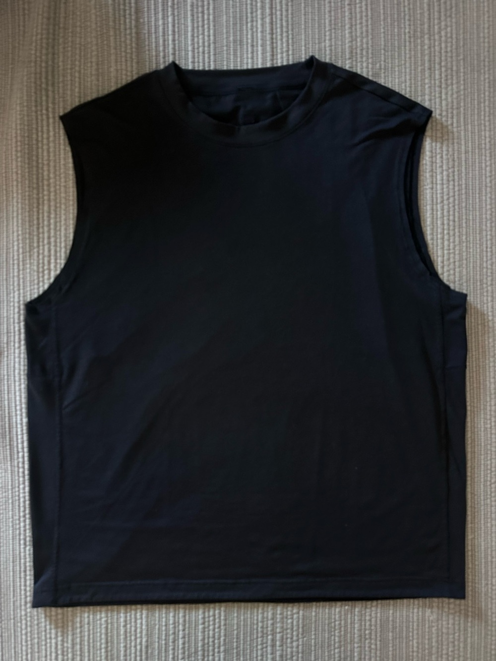 Lululemon Men’s Medium Black EasySet Training Sleeveless Shirt